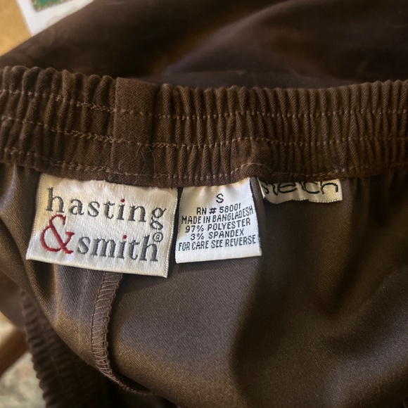 Vintage Hasting & Smith brown floral maxi skirt - Picture 5 of 5